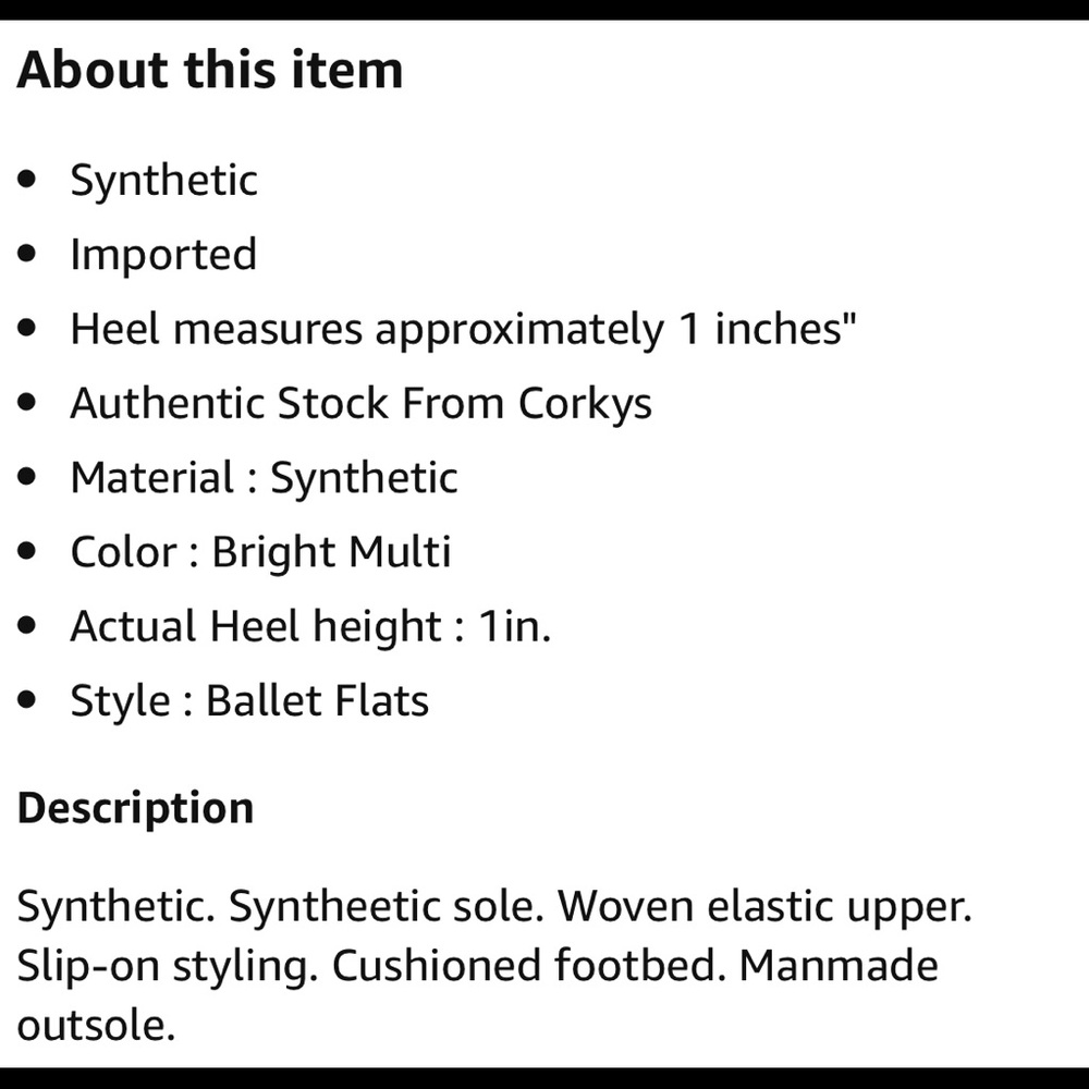 Corkys Woven Shoes size 10 - Picture 6 of 6